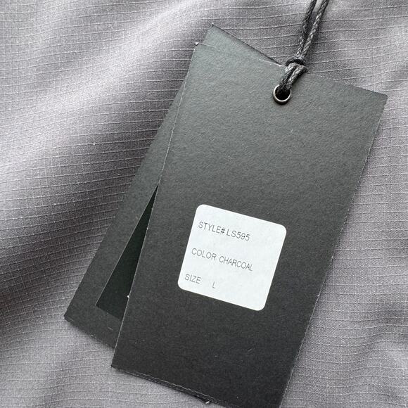 Linksoul Men's Golf Rain Zip Up Jacket - Size L - Picture 3 of 5